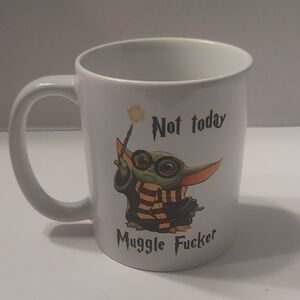 Not today Muggle F*** Yoda Harry Potter Mug
